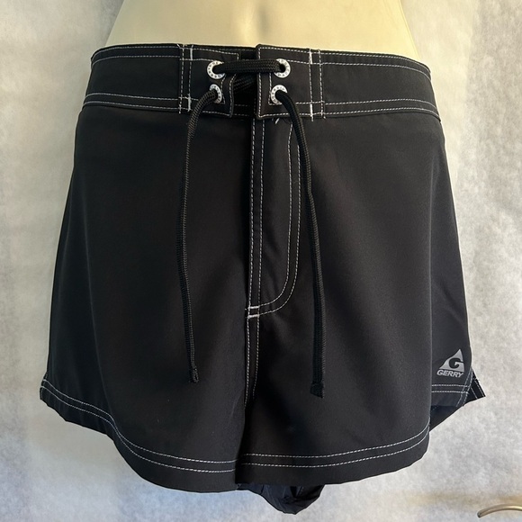 Gerry woven board,swim, beach, summer shorts in Black Liquorice NWT Sz-L V12 - Picture 3 of 11